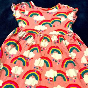 Mini Boden jersey cotton dress with pockets size 7/8